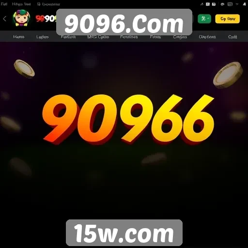 Características principais do site 9096 Com